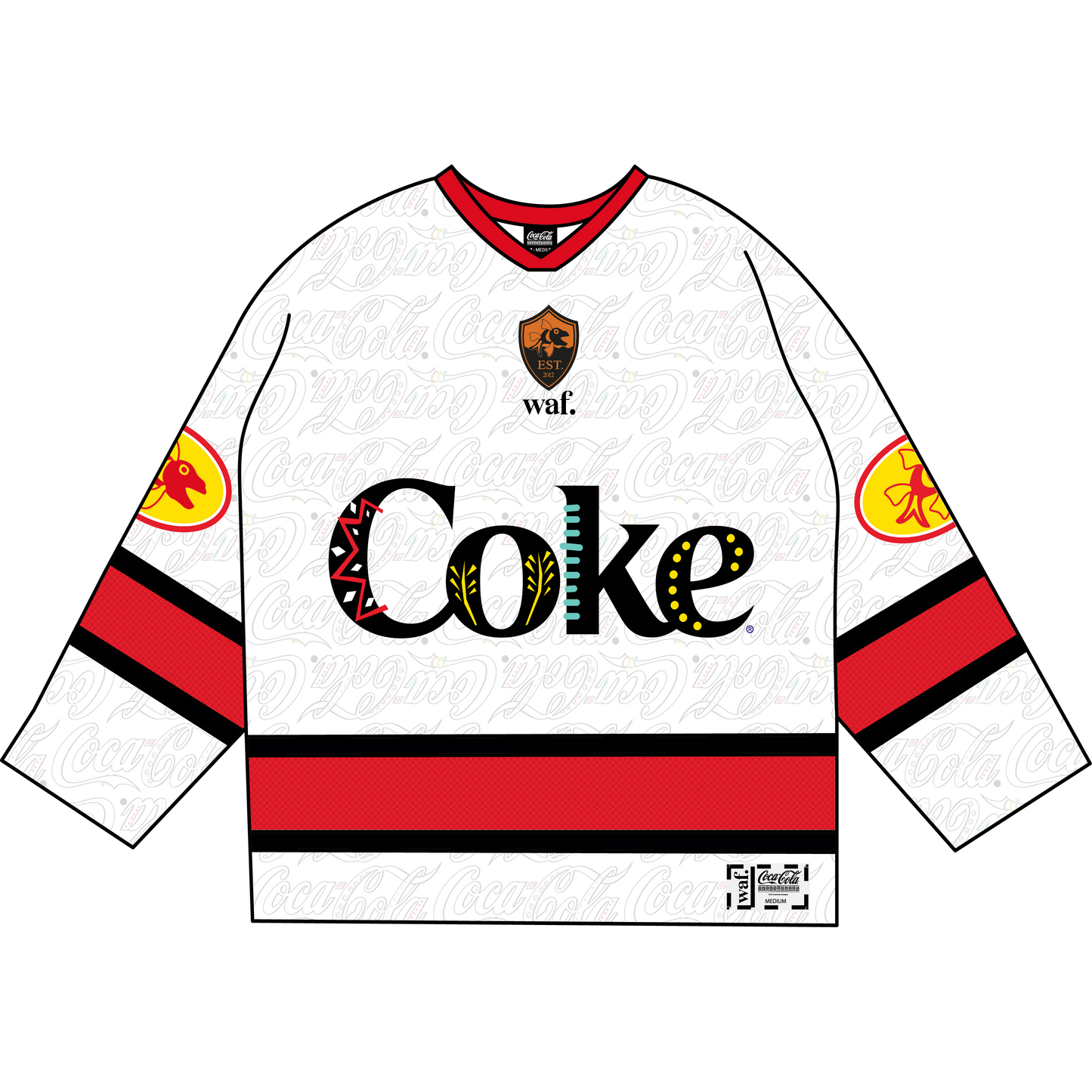 waf.Coke WOZA Hockey Jersey